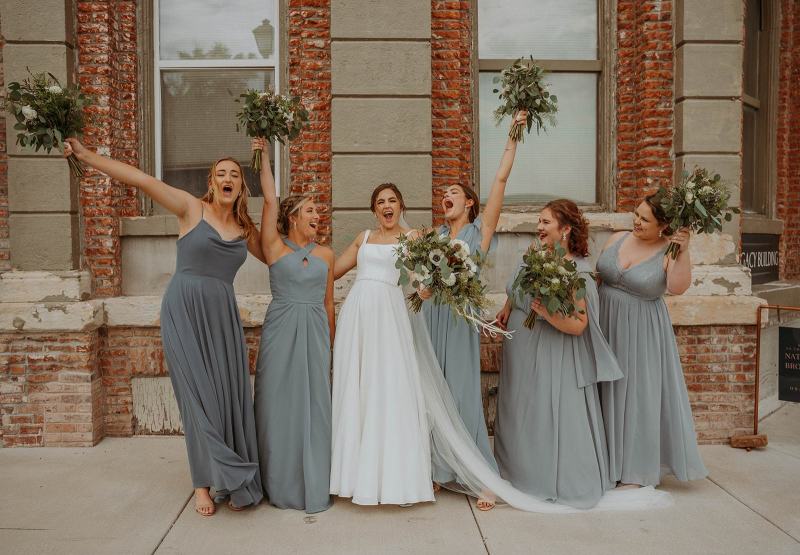 Bride & Bridesmaids